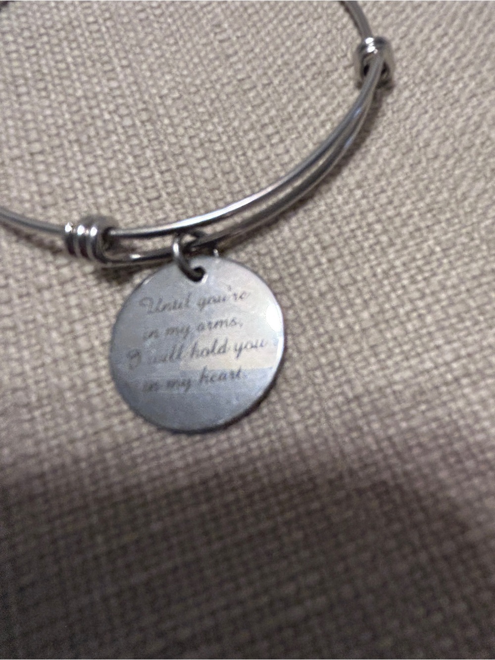 Baby loss sentimental bracelet Bracelet